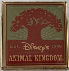 59559 - Animal Kingdom Hat and Pin Sets - Animal Kingdom Safari Hat 6-Pin Set — Disney's Animal Kingdom Logo Est. 1998 ONLY - Walt Disney World alternate image