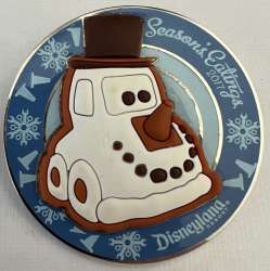 59562 - Season's Eatings Gingerbread on Plates - Snowy Cars Land Snowman - Disneyland Resort alternate image