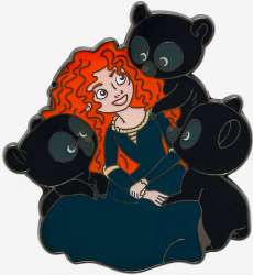 41155 - Brave - Merida and her brothers as bear cubs - Loungefly alternate image