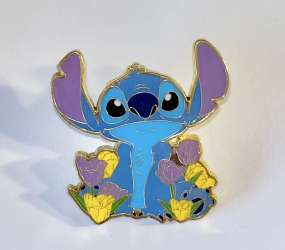 59610 - BoxLunch - Disney Tulips - Smiling Stitch - Loungefly alternate image