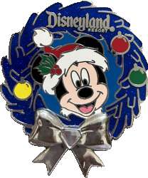 59739 - Diamond Anniversary Christmas Wreath - Mickey - Disneyland Resort alternate image