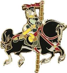 59743 - Disney Carousel - Mystery Tin Collection - Daisy as Mulan - Walt Disney World alternate image