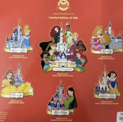 41530 - Pin Trading Carnival 2021 - Princess Designer Set - Hong Kong Disneyland alternate image