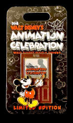 Walt Disney’s Animation Celebration Logo Pin