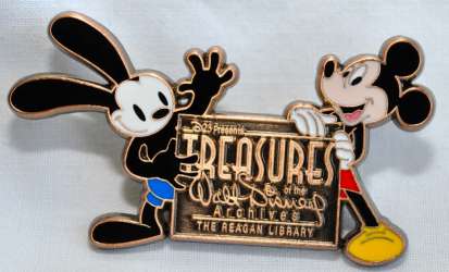 2535 - Treasures of the Walt Disney Archives - Oswald the Lucky Rabbit & Mickey - Disney Fan Club alternate image