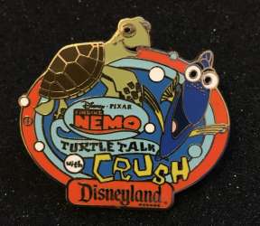 'Turtle Talk with Crush - AAA Vacations Nemo Crush and Dory - DLIC'