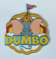 Dumbo - Dumbo in front of the circus tent - DLP