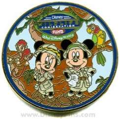 59921 - Disney Wildlife Conservation Fund - Safari Mickey & Minnie - Walt Disney World alternate image