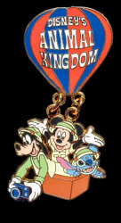Click to view the Goofy, Mickey, and Stitch in Hot Air Balloon details