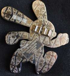 2540 - Cast Exclusive Bolo Lanyards - Oswald Walking Greyscale Bolo Lanyard - Walt Disney Imagineering alternate image