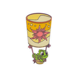 59949 - Tangled - Pascal in lantern - Disneyland Resort Paris alternate image