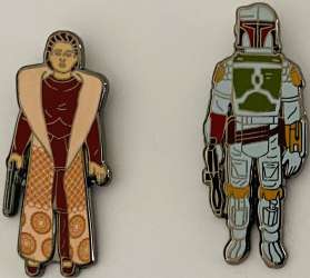 Boba Fett and Leia