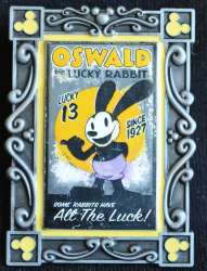 2541 - Disney Design Group 2013 Poster Collection - Oswald - All the Luck! By Darren Wilson - Disney Store US alternate image