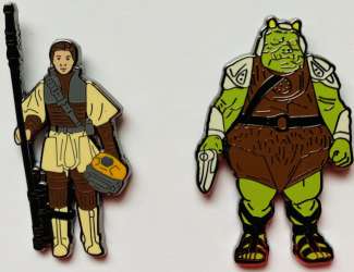 41886 - Numskull Designs - Star Wars - Leia and Gamorrean Gaurd - Disney Licensed alternate image