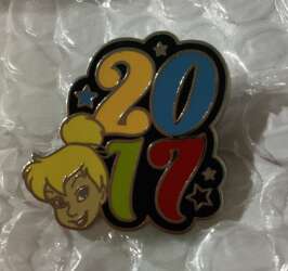 '2017 Year Pins Booster Set - Tinker Bell ONLY - WDW'