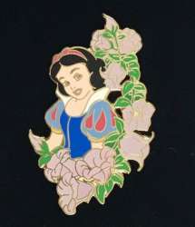 Snow White Among Flowers