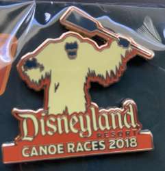 'Disneyland Cast Member Canoe Races - 2018 Canoe Races - Yeti - DLR - DLR'