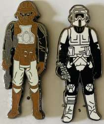 41910 - Numskull Designs - Star Wars - Biker Scout and Lando (1.33) - Disney Licensed alternate image