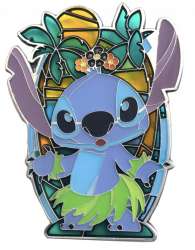 Hot Topic - Lilo &amp; Stitch - Stained Glass Hula Stitch - LFLY