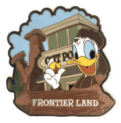 Frontierland - Donald Duck and Big Thunder Mountain