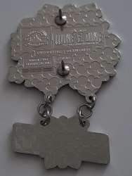 60222 - runDisney: Wine & Dine Half Marathon Weekend - 2022 Challenge 19.3 Miles Genie "I Did It!" dangle - Walt Disney World alternate image