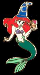Characters in Sorcerer Hats Series - Ariel and Seahorse - WDI