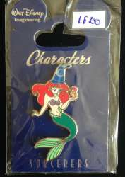 Characters in Sorcerer Hats Series - Ariel and Seahorse - WDI