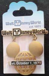 60246 - Retro Walt Disney World Resort Collection - Mickey Icon Dangle - Walt Disney World alternate image