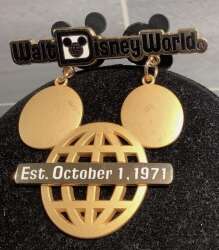 60246 - Retro Walt Disney World Resort Collection - Mickey Icon Dangle - Walt Disney World alternate image
