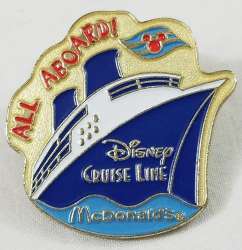 McDonald’s - McDonald&#039;s Cast DCL Pin - DLIC