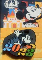 2023 Dated Year Pins - Mickey Mouse and Friends Pin Trading Booster Set - Mickey Mouse ONLY - MLT