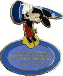 19467 - Cast Hurricane Appreciation - Nothing can stop us from delivering the magic…not even Hurricane Charley. August 13, 2004 - Mickey - Walt Disney World alternate image