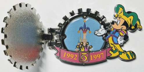 Disneyland Paris 25th Anniversary - Countdown Series - Year 5 - Jester Mickey - DLP