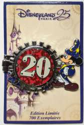 41796 - Disneyland Paris 25th Anniversary - Countdown Series - Year 20 - Sorcerer Mickey - Disneyland Resort Paris alternate image