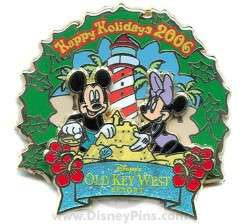 60398 - Resort Holiday Collection 2006: Happy Holidays Wreaths - Old Key West Resort - Mickey & Minnie Wreath - Walt Disney World alternate image