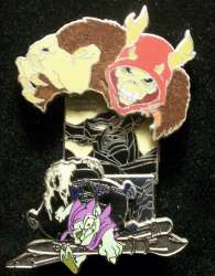 Journey Through Time Pin Event 2003 - Artist&#039;s Choice Pin - The Horned King, Chernabog and Creeper - WDW