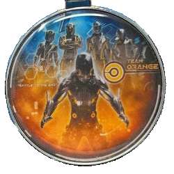 TRON Lightcycle Run - Grand Opening - Tron Opening Day Pin Set - Orange Only - WDW