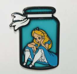 60552 - Hot Topic - Disney - Alice in Wonderland Tear Bottle - Loungefly alternate image