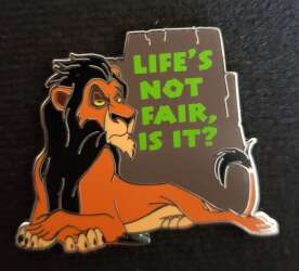 Scar - Life’s not Fair, is it?