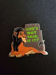 Scar - Life’s not Fair, is it?