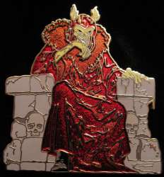 46256 - Disney's Greatest Villains Translucent Fill Series - The Horned King Sitting on his Throne - Disney Store US alternate image