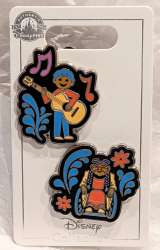 Coco - Miguel And Mama Coco Pin Set - Full Set - MLT