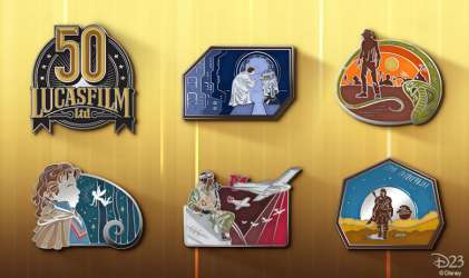42745 - D23 Lucasfilm 50th Anniversary Set - D23 Lucasfilm 50th Anniversary Set - Disney Fan Club alternate image