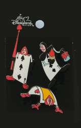 Alice in Wonderland Playing Cards 3 Pin Set - Royal Guards - MLT