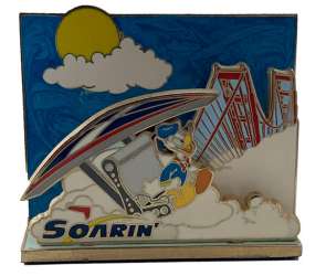 Pin of the Month - 3D Attraction Diorama Series - Soarin&#039; - WDW