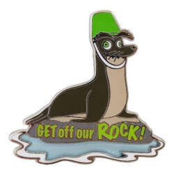 Finding Dory - Gerald with Bucket - Get Off Our Rock!