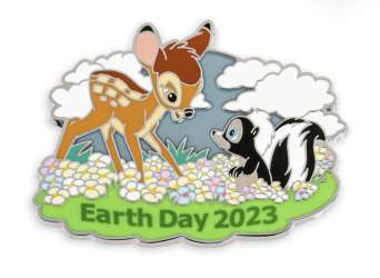 60801 - Earth Day - Earth Day 2023 w/Bambi and Flower alternate image