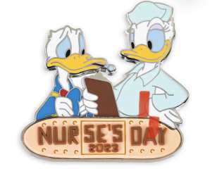 60802 - Nurse's Day - Donald & Daisy Duck - Nurse’s Day 2023 alternate image