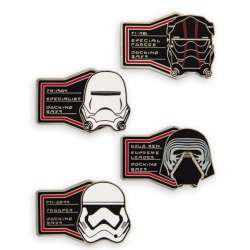 Star Wars Galaxy&#039;s Edge - First Order Helmets Booster Set - Booster Pin Set - MLT