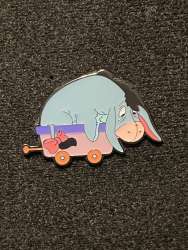 60855 - Hot Topic - Winnie the Pooh Train Blind Box - Eeyore Train Cart - Loungefly alternate image